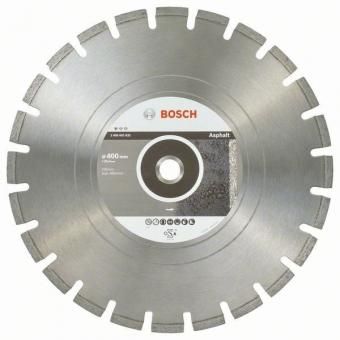 Фото диск алмазный 400х3,6х25,4 по асфальту, сухой/мокрый рез, сегментный standard for asphalt bosch