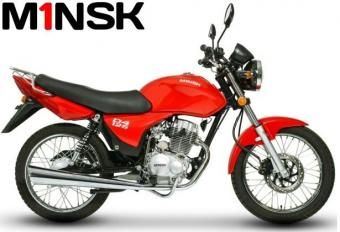 Мотоцикл M1NSK D4 125, красный